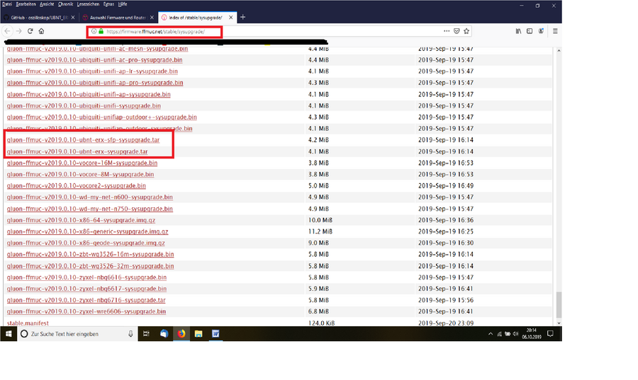 Bild: Download Freifunk Muenchen Firmware Bild: Download Freifunk Muenchen Firmware