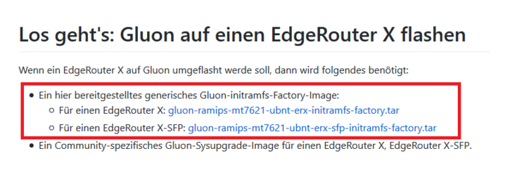 Bild: Download Gloun Image from Github Bild: Download Gloun Image from Github