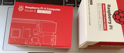 Bild: Raspberry 4 - Lieferung/Verpackung Bild: Raspberry 4 - Lieferung/Verpackung